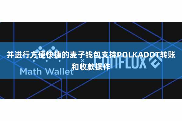 并进行方便快捷的麦子钱包支持POLKADOT转账和收款操作