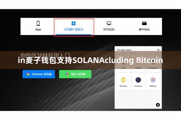 in麦子钱包支持SOLANAcluding Bitcoin